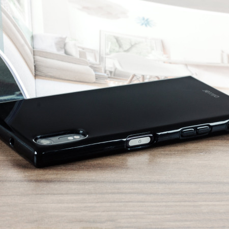 Olixar FlexiShield Sony Xperia XZs Gel Case - Solid Black