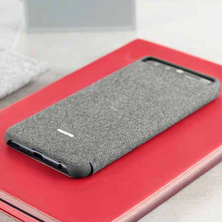 Official Huawei P10 Plus Smart View Flip Case - Light Grey