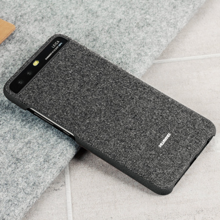 Official Huawei P10 Protective Fabric Case - Dark Grey