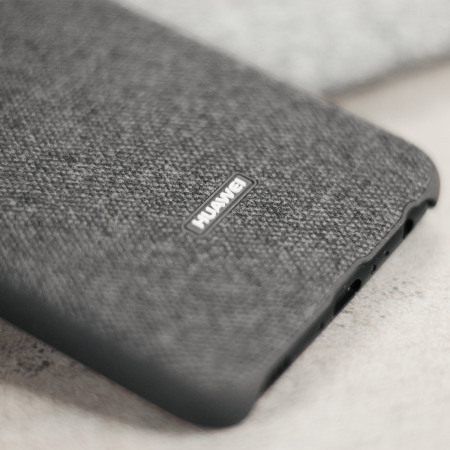 Coque Officielle Huawei P10 Protective Fabric en tissu – Gris foncé