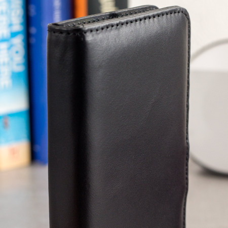 Olixar echt leren Wallet Case voor de Samsung Galaxy S8 - Zwart