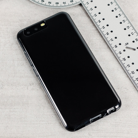 Olixar FlexiShield Huawei P10 Plus Gel Case - Solid Black
