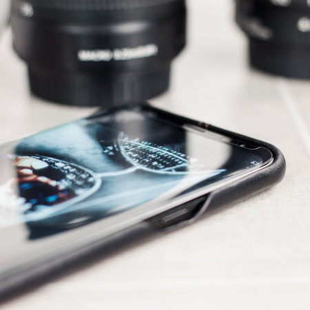Coque Samsung Galaxy S8 Olixar en cuir véritable – Noire