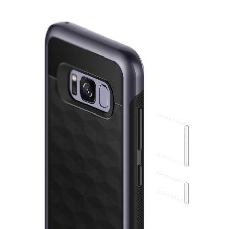 Caseology Parallax Series Samsung Galaxy S8 Plus Case - Orchid Grey