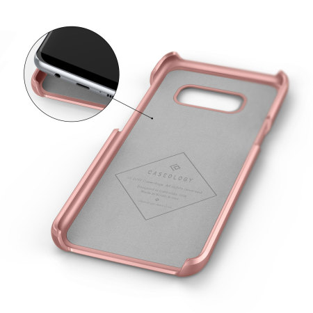 Caseology Fairmont Samsung Galaxy S8 Leather-Style Case - Cherry Oak