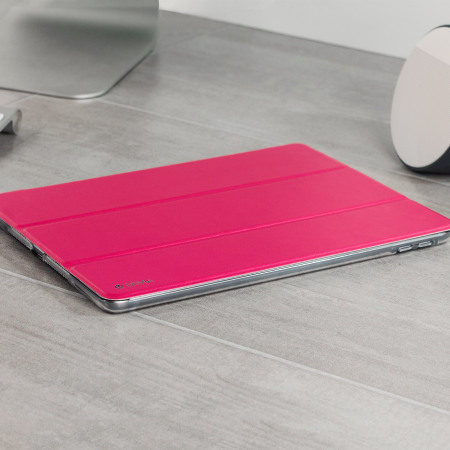 iPad 2017 Smart Stand Fodral - Rosa Röd