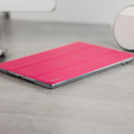 iPad 2017 Smart Stand Case - Rose Red