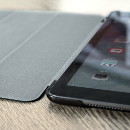Olixar iPad 9.7 Folding Smart Stand Fodral - Svart / Klar