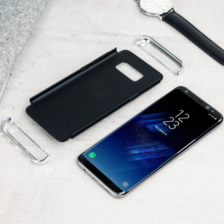 Olixar X-Ring Samsung Galaxy S8 Finger Ögla Skal - Svart