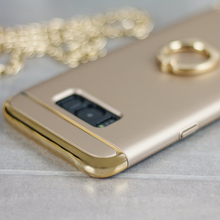 Olixar X-Ring Samsung Galaxy S8 Ring Case - Goud