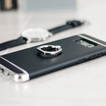 Funda Samsung Galaxy S8 Plus Olixar X-Ring Aro de dedo - Negra