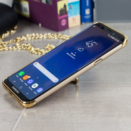 Olixar XRing Samsung Galaxy S8 Plus Finger Loop Case - Gold
