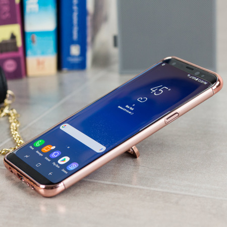Olixar XRing Samsung Galaxy S8 Plus Finger Loop Case - Rose Gold