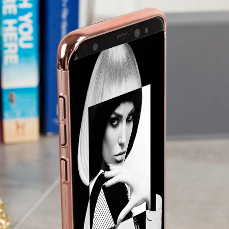 Olixar X-Ring Samsung Galaxy S8 Plus Ring Case - Rosé Goud