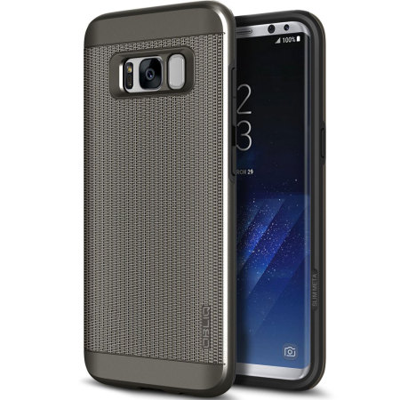 Obliq Slim Meta Samsung Galaxy S8 Case - Gunmetal