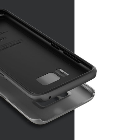 Obliq Slim Meta Samsung Galaxy S8 Plus Case - Zilver
