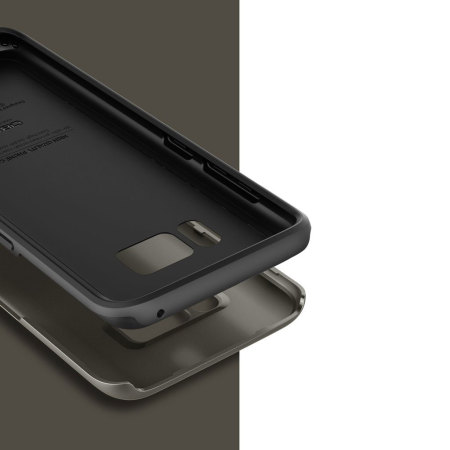 Obliq Slim Meta Samsung Galaxy S8 Plus Case - Gunmetal