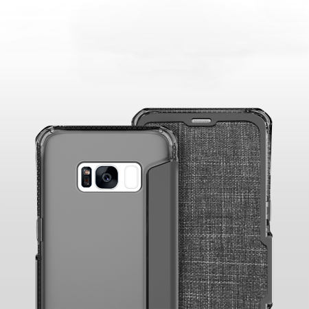 ITSKINS Spectra Samsung Galaxy S8 Plus Leder-Etui - Schwarz