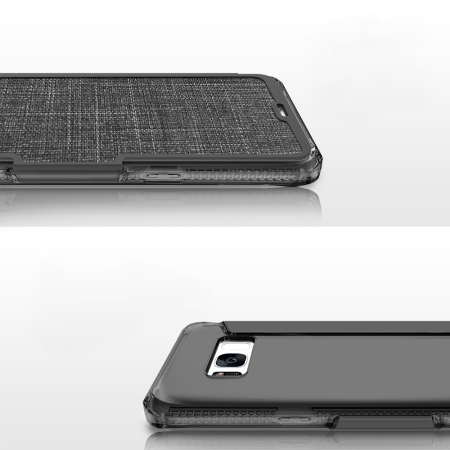 ITSKINS Spectra Samsung Galaxy S8 Plus Leder-Etui - Schwarz