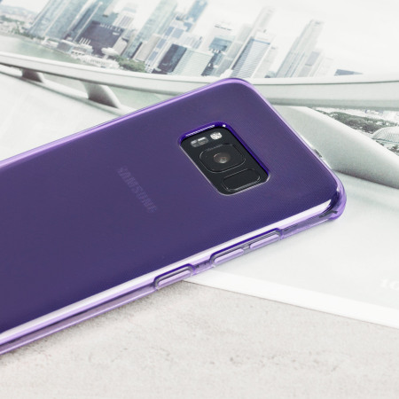 Olixar FlexiShield Samsung Galaxy S8 Geeli kotelo - Violetti
