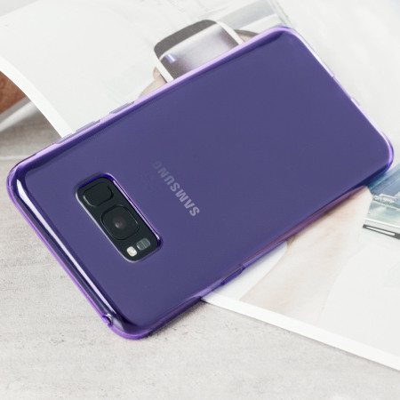 Olixar FlexiShield Samsung Galaxy S8 Plus Geeli kotelo - Harmaa