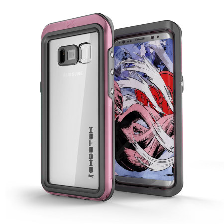 Funda Waterproof Samsung Galaxy S8 Ghostek Atomic 3.0 - Rosa