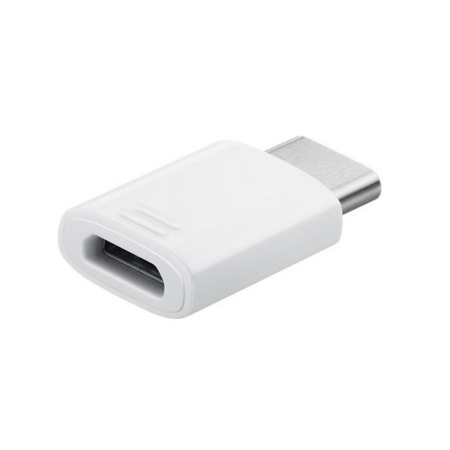 Official Samsung Mikro USB bis USB-C Adapter Dreierpack - Weiß