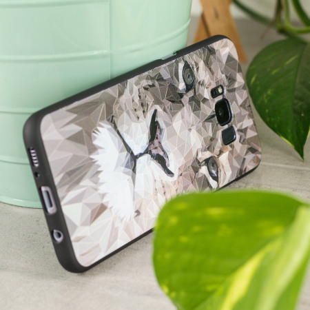 Olixar Majestic Lion Samsung Galaxy S8 Mosaic-Style Gel Case
