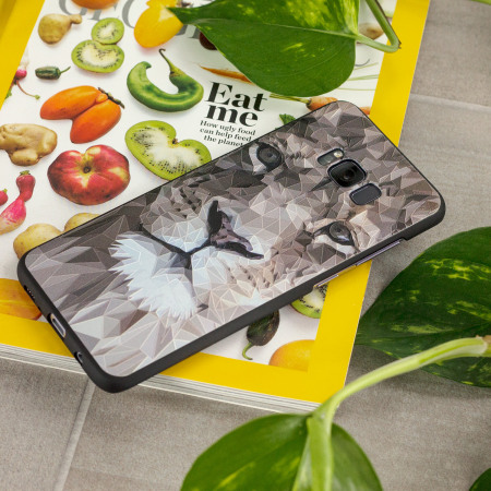 Olixar Majestic Lion Samsung Galaxy S8 Mozaïek-Stijl Gel Case
