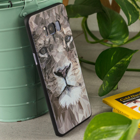 Olixar Majestic Lion Samsung Galaxy S8 Mosaic-Style Gel Case