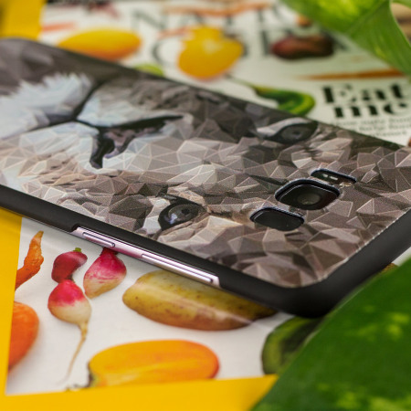 Olixar Majestic Lion Samsung Galaxy S8 Plus Mosaic-Style Gel Case