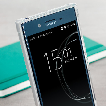 Coque Sony Xperia XZ Premium Roxfit Pro Impact en gel – Argent