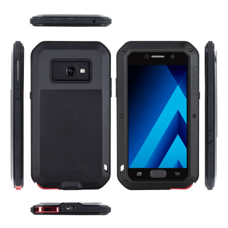 Love Mei Powerful Samsung Galaxy A5 2017 Hülle Protective Case in Schwarz