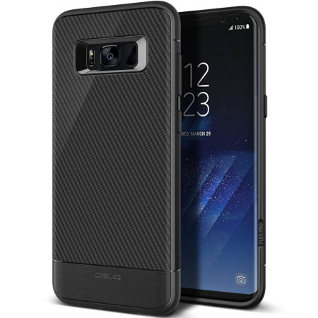 Obliq Flex Pro Samsung Galaxy S8 Hülle in Carbon Schwarz