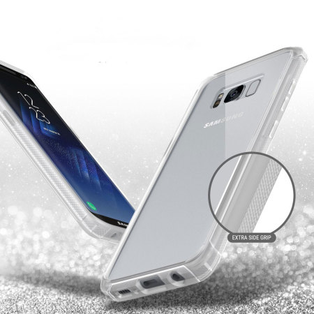 Obliq Naked Shield Samsung Galaxy S8 Plus Case - Frost Clear