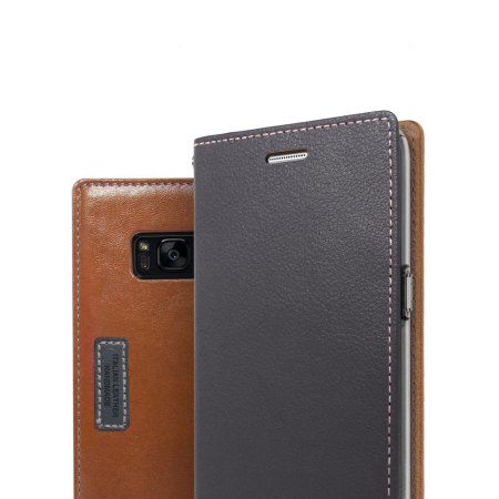 Obliq K3 Samsung Galaxy S8 Plus Wallet Case - Brown / Grey Reviews