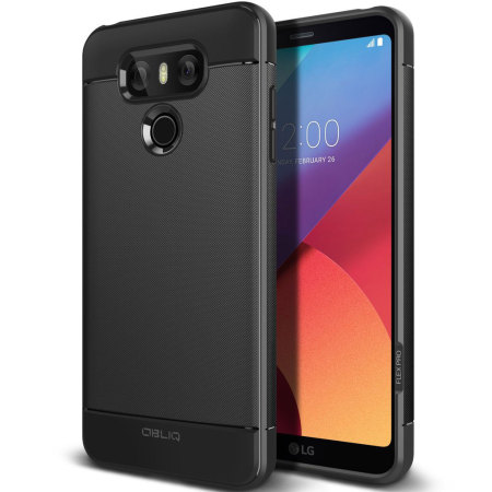 Obliq Flex Pro LG G6 Hülle in Carbon Schwarz