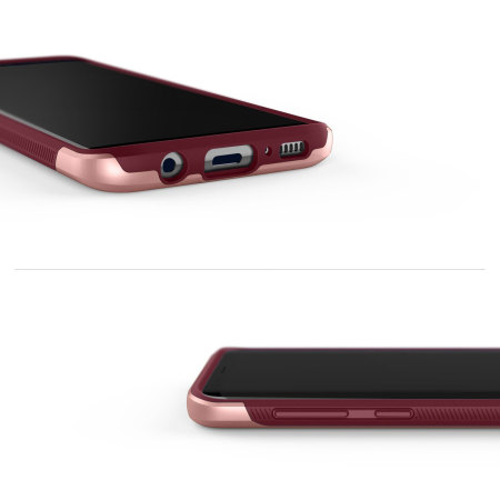 Coque Samsung Galaxy S8 Plus Caseology Parallax Series – Bourgogne
