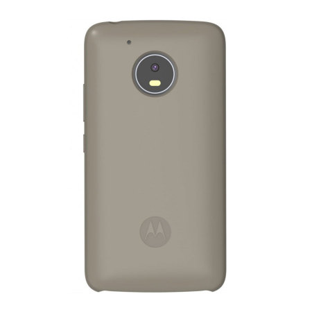 Coque Officielle Motorola Moto G5 Silicone - Gunmetal