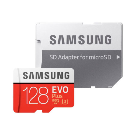Samsung 128GB MicroSDXC EVO Plus Memory Card w/ SD Adapter - Class 10