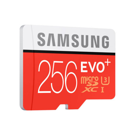 Samsung 256GB MicroSDXC EVO Plus Memory Card w/ SD Adapter - Class 10