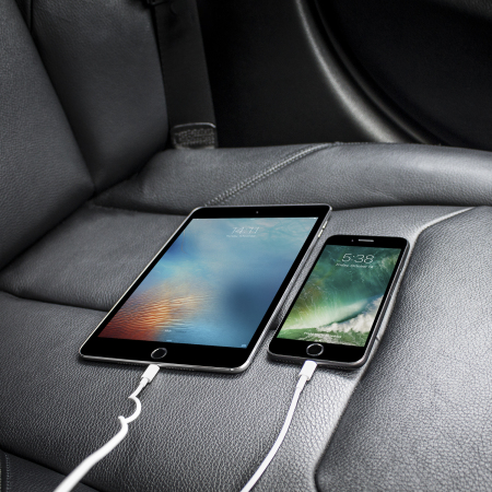 Devia iPhone and iPad Dual USB MFi Lightning Car Charger - 2.1A