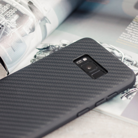 Funda Samsung Galaxy S8 Plus Evutec AER Karbon - Negra