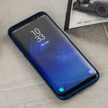Evutec AERGO Ballistic Nylon Samsung Galaxy S8 Tough Case - Blue