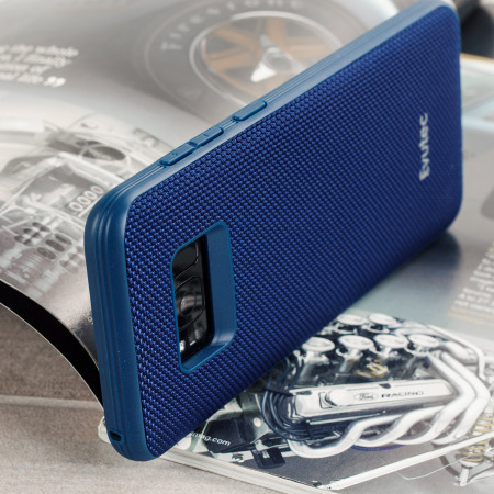 Evutec AERGO Ballistic Nylon Samsung Galaxy S8 Plus Tough Case - Blue