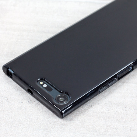 Coque Sony Xperia XZ Premium FlexiShield en gel – Noire