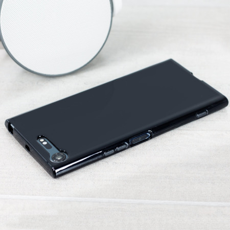Olixar FlexiShield Sony Xperia XZ Premium Geeli kotelo - Musta