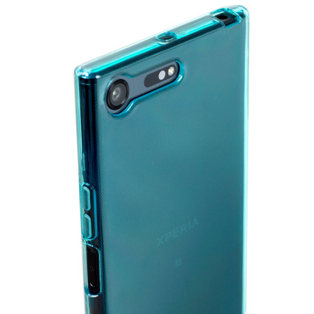 Coque Sony Xperia XZ Premium FlexiShield en gel – Bleue