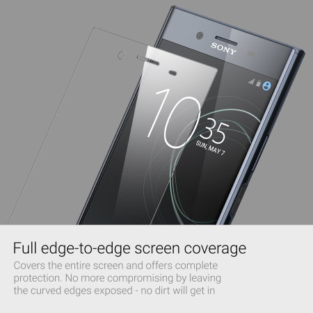Olixar Sony Xperia XZ Premium Full Cover Glass Screen Protector Clear