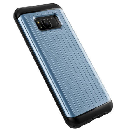 VRS Design Thor Waved Series Galaxy S8 Plus Case - Blauw Koraal